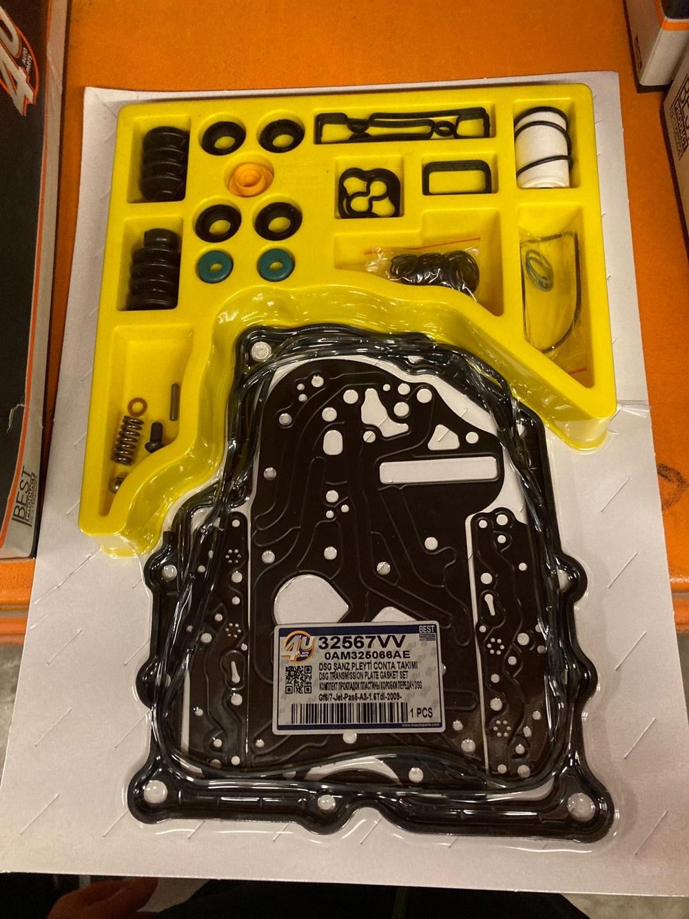 4U Autoparts 32567VV Şanzıman Plate Conta Takımı 0AM325066AE uygun fiyat hızlı kargo