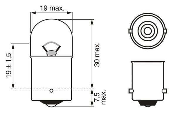 BOSCH 1 987 302 815 Ampul 07119905336 uygun fiyat hızlı kargo