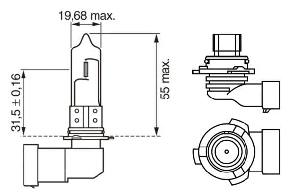 BOSCH 1 987 302 153 Ampul 1382496 uygun fiyat hızlı kargo