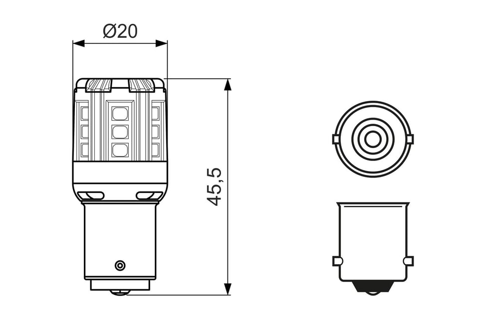 BOSCH 1 987 301 520 Ampul XXX uygun fiyat hızlı kargo