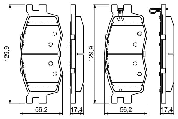 BOSCH 0 986 494 139 Fren Balatası 581011GA00 uygun fiyat hızlı kargo