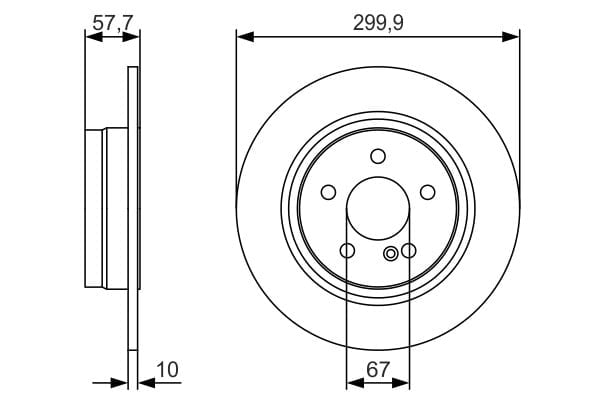 BOSCH 0 986 479 S92 Fren Diski 2044230612 uygun fiyat hızlı kargo