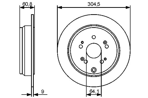 BOSCH 0986479449 Fren Diski 42510 S9A E50 uygun fiyat hızlı kargo
