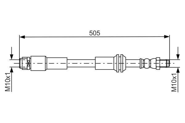 BOSCH 1 987 481 675 Fren Hortumu 2464200248 uygun fiyat hızlı kargo