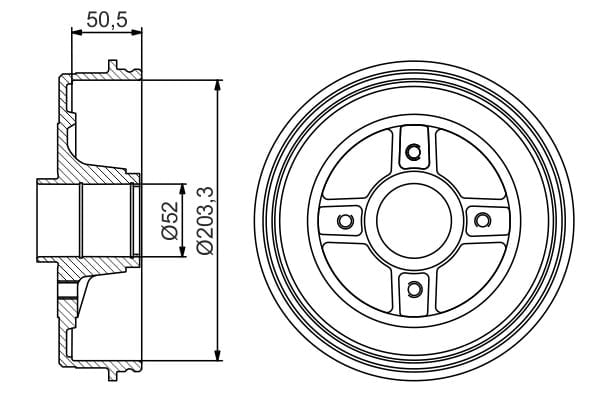 BOSCH 0 986 477 308 Fren Kampanası 43206AX650 uygun fiyat hızlı kargo