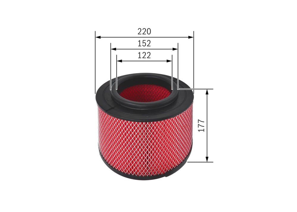 BOSCH F 026 400 344 Hava Filtresi 1449296 uygun fiyat hızlı kargo