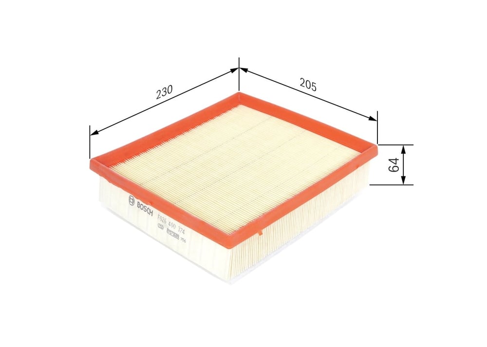 BOSCH F 026 400 374 Hava Filtresi 13718511668 uygun fiyat hızlı kargo