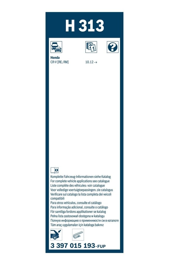 BOSCH 3 397 015 193 Silecek 76730 T0A 003 uygun fiyat hızlı kargo