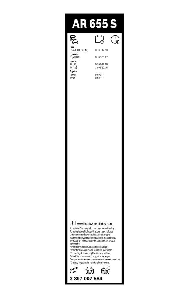 BOSCH 3 397 007 584 Silecek 8521248150 uygun fiyat hızlı kargo