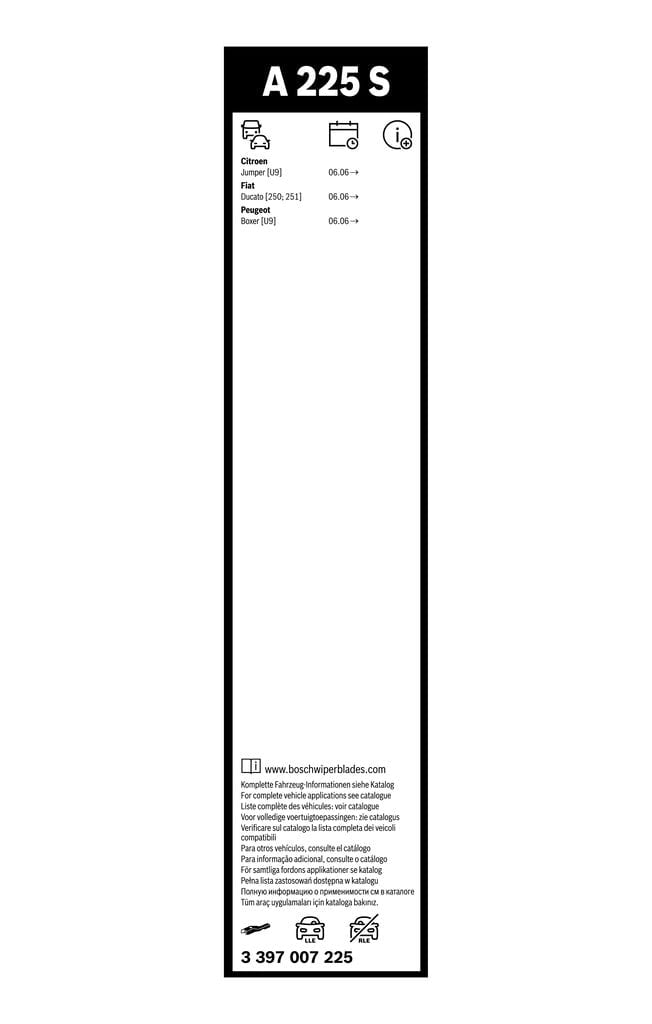 BOSCH 3 397 007 225 Silecek XXX uygun fiyat hızlı kargo