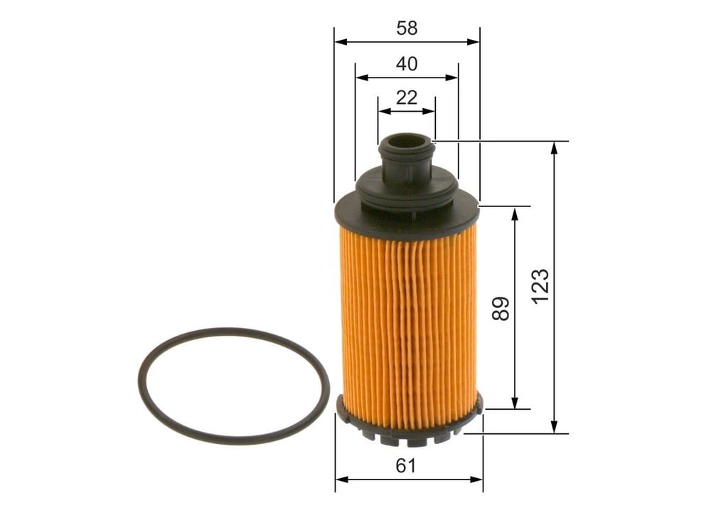 BOSCH F 026 407 214 Yağ Filtresi 55595505 uygun fiyat hızlı kargo