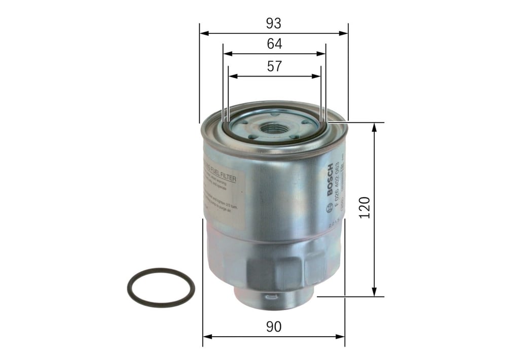 BOSCH F 026 402 063 Yakıt Filtresi 16901 RJL E01 uygun fiyat hızlı kargo