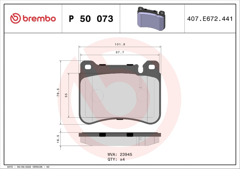 BREMBO P 50 073 Fren Balatası 0044205120 uygun fiyat hızlı kargo