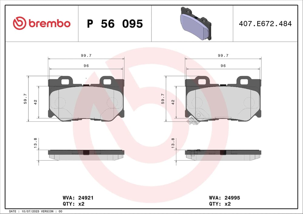 BREMBO P 56 095 Fren Balatası AY060NS046 uygun fiyat hızlı kargo