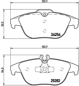 BREMBO P 50 104 Fren Balatası 0054204920 uygun fiyat hızlı kargo
