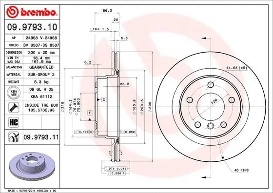 BREMBO 09979311 Fren Diski 34216764651 uygun fiyat hızlı kargo