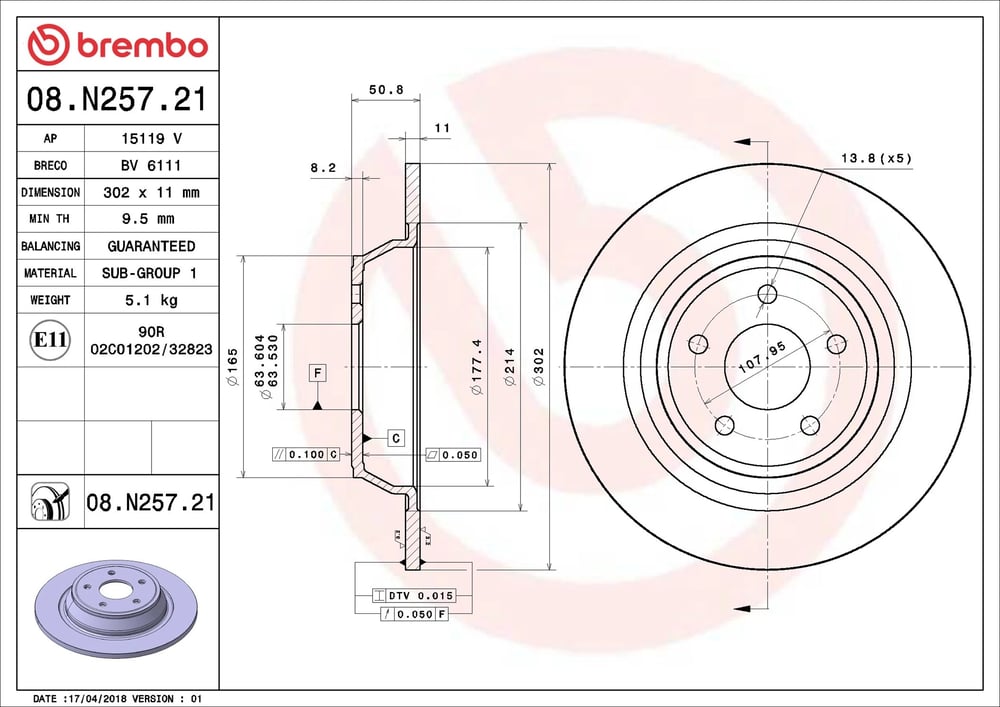 BREMBO 08N25721 Fren Diski 2016293 uygun fiyat hızlı kargo