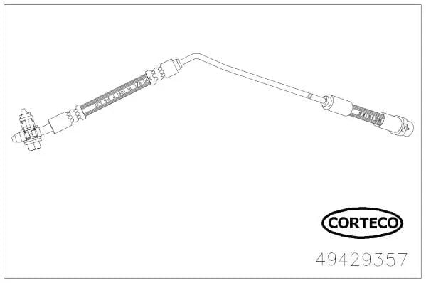 CORTECO 49429357 Fren Hortumu 34301165766 uygun fiyat hızlı kargo