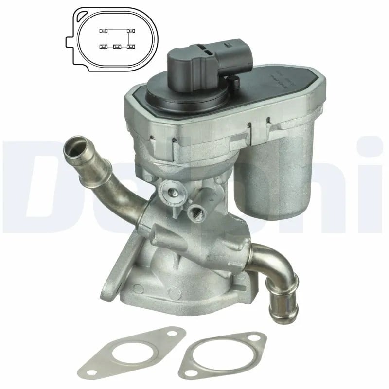 DELPHI EG10436 12B1 EGR Valfi 1480549 uygun fiyat hızlı kargo