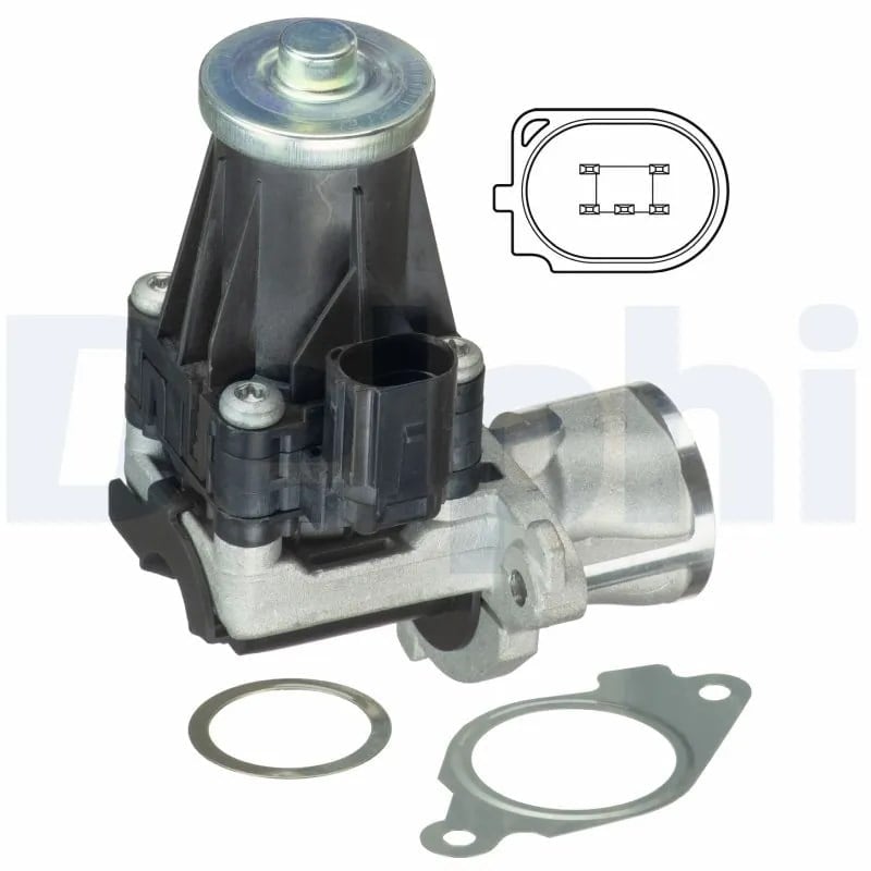 DELPHI EG10443 12B1 EGR Valfi 55207921 uygun fiyat hızlı kargo