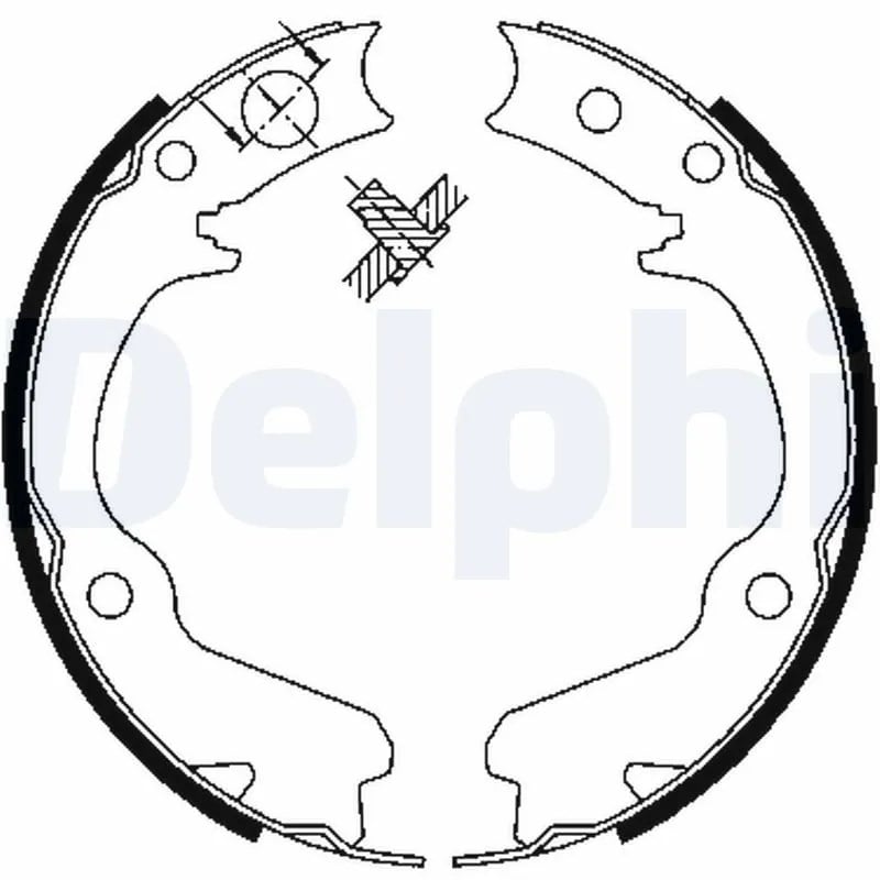 DELPHI LS1899 El Fren Balatası 26257AA060 uygun fiyat hızlı kargo