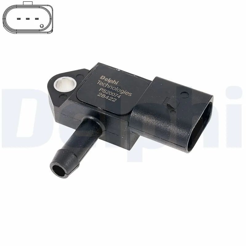DELPHI PS20074 12B1 Emme Basınç Sensörü 04L145049 uygun fiyat hızlı kargo