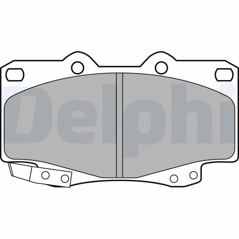 DELPHI LP2242 Fren Balatası 04465 0K140 uygun fiyat hızlı kargo