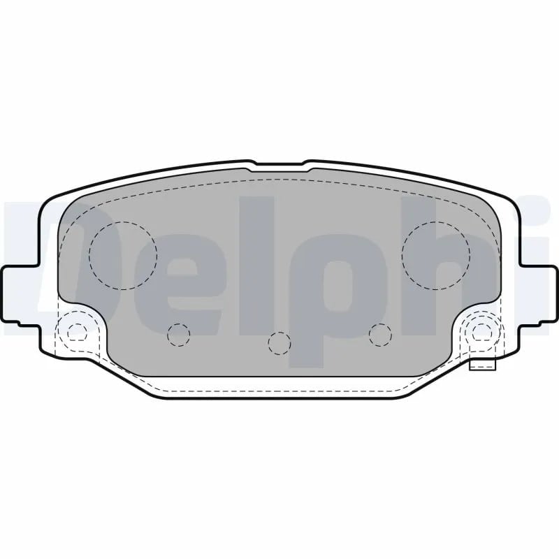 DELPHI LP2499 Fren Balatası 2AMV4526AA uygun fiyat hızlı kargo