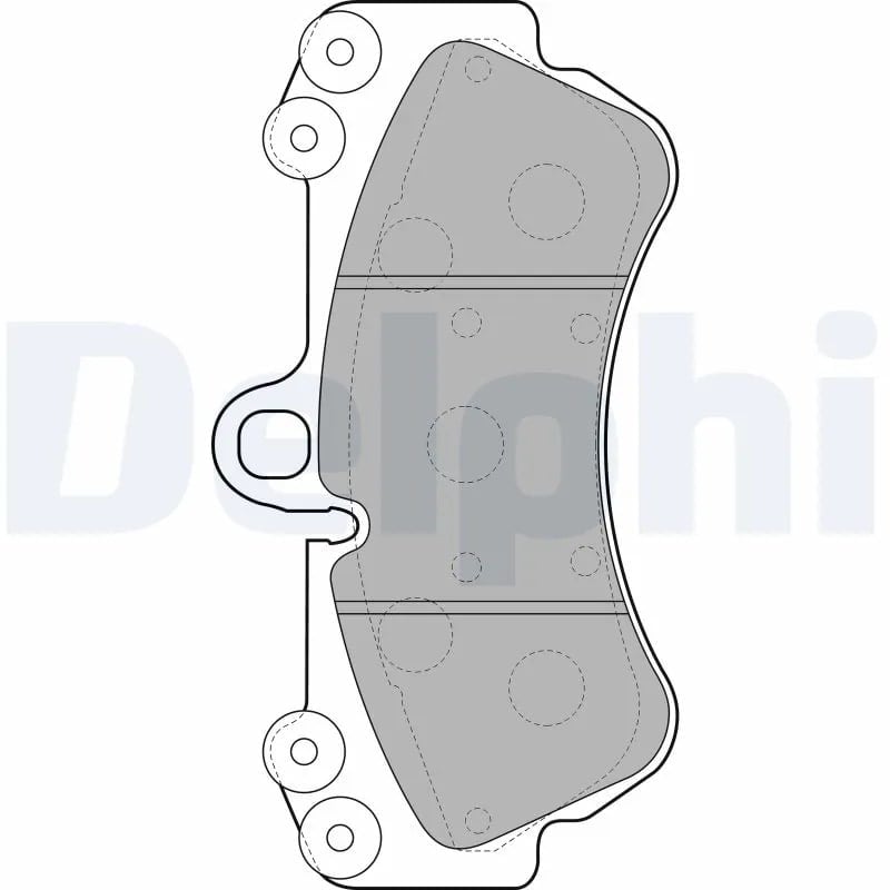 DELPHI LP2057 Fren Balatası 7L0698151D uygun fiyat hızlı kargo