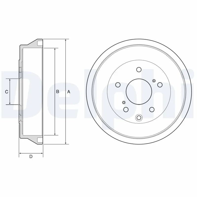 DELPHI BF636 Fren Kampanası 432061KL0A uygun fiyat hızlı kargo