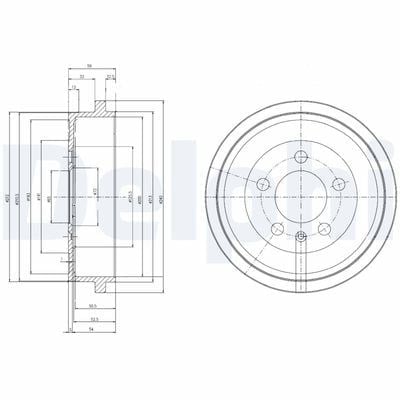 DELPHI BF463 Fren Kampanası 6Q0609617 uygun fiyat hızlı kargo