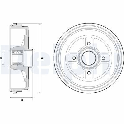 DELPHI BFR496 Fren Kampanası 432004255R uygun fiyat hızlı kargo