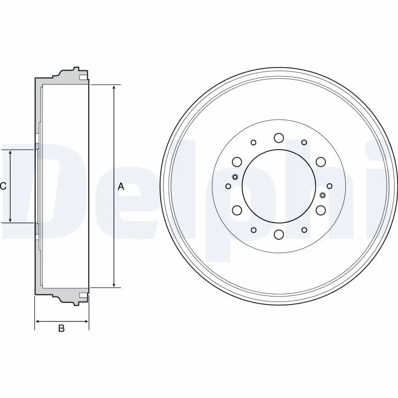DELPHI BF537 Fren Kampanası 424310K090 uygun fiyat hızlı kargo