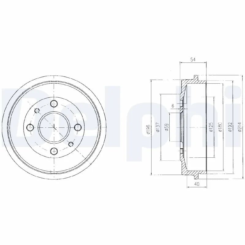 DELPHI BF200 Fren Kampanası 1541801 uygun fiyat hızlı kargo