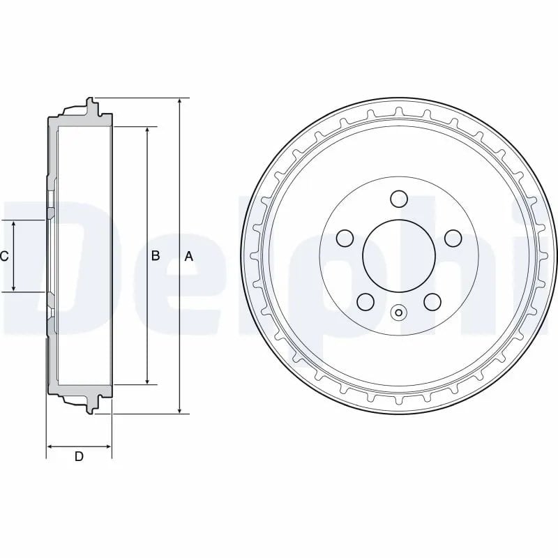 DELPHI BF564 Fren Kampanası 2Q0609617A uygun fiyat hızlı kargo