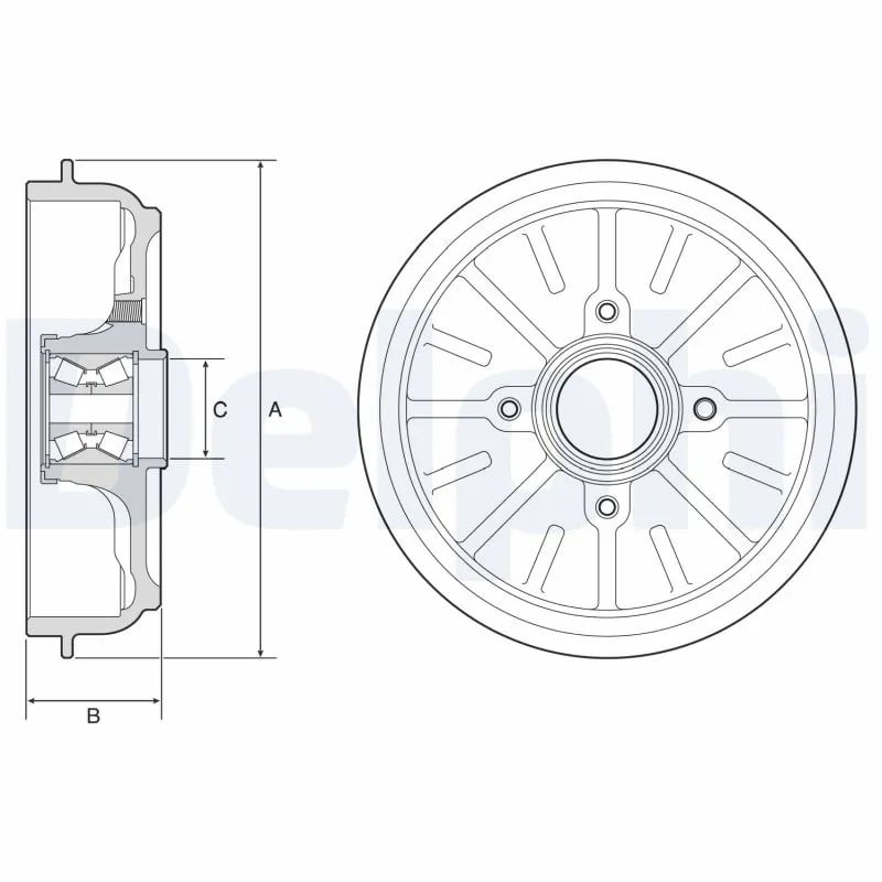 DELPHI BFR576 Fren Kampanası 424750 uygun fiyat hızlı kargo