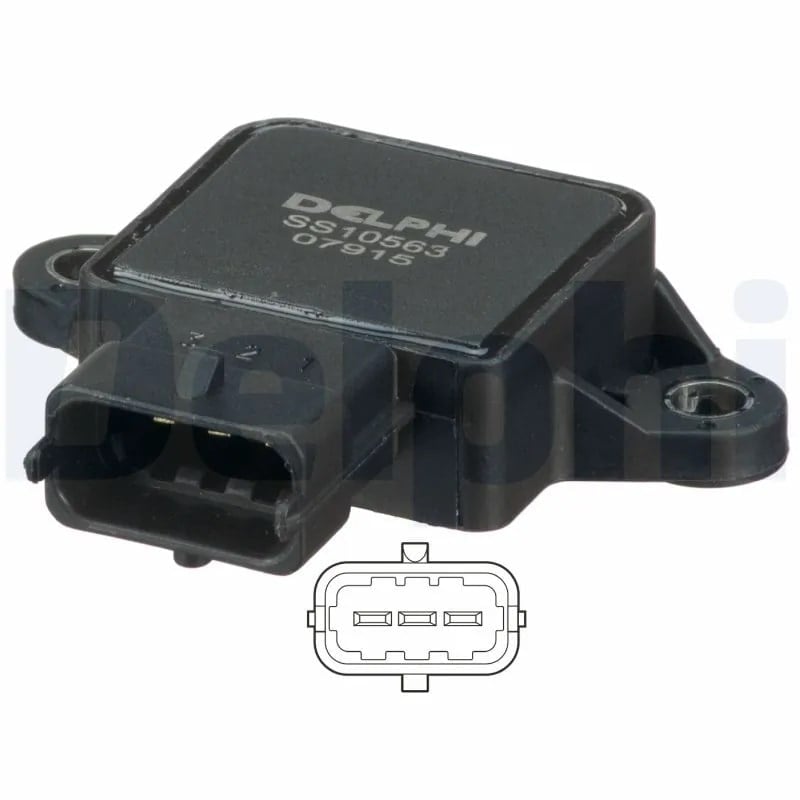 DELPHI SS10563 12B1 Gaz Kelebek Sensörü 22620 1F700 uygun fiyat hızlı kargo