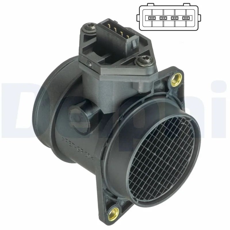 DELPHI AF10376 12B1 Hava Kütle Ölçer Akışmetre 037906461C uygun fiyat hızlı kargo