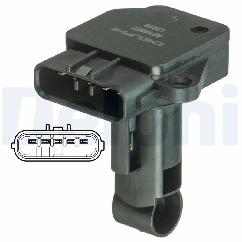 DELPHI AF10377 12B1 Hava Kütle Ölçer Akışmetre 22204 0L010 uygun fiyat hızlı kargo
