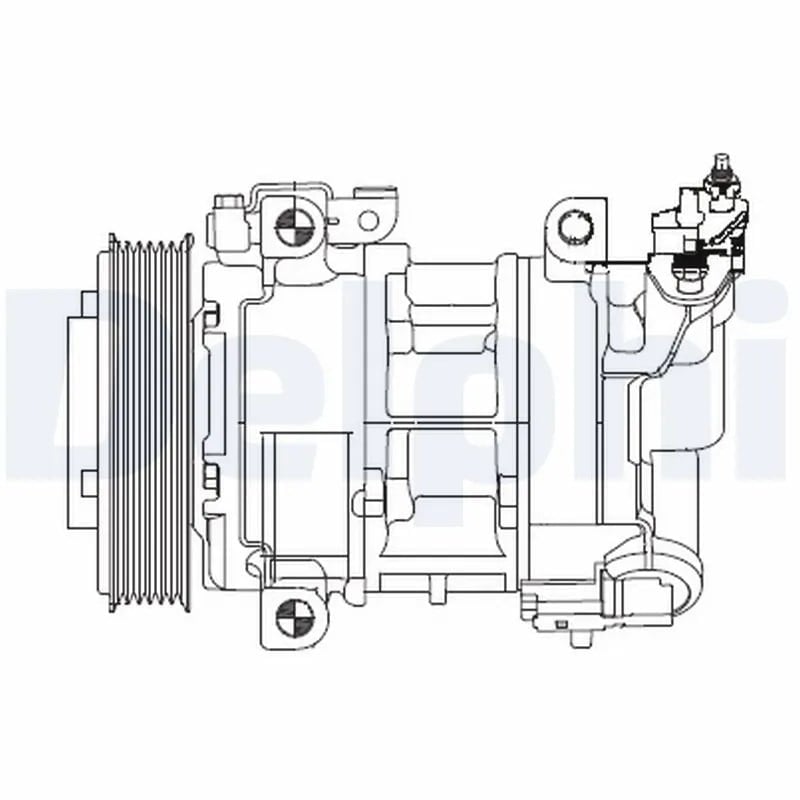 DELPHI CS20325 Klima Kompresörü 1606230580 uygun fiyat hızlı kargo
