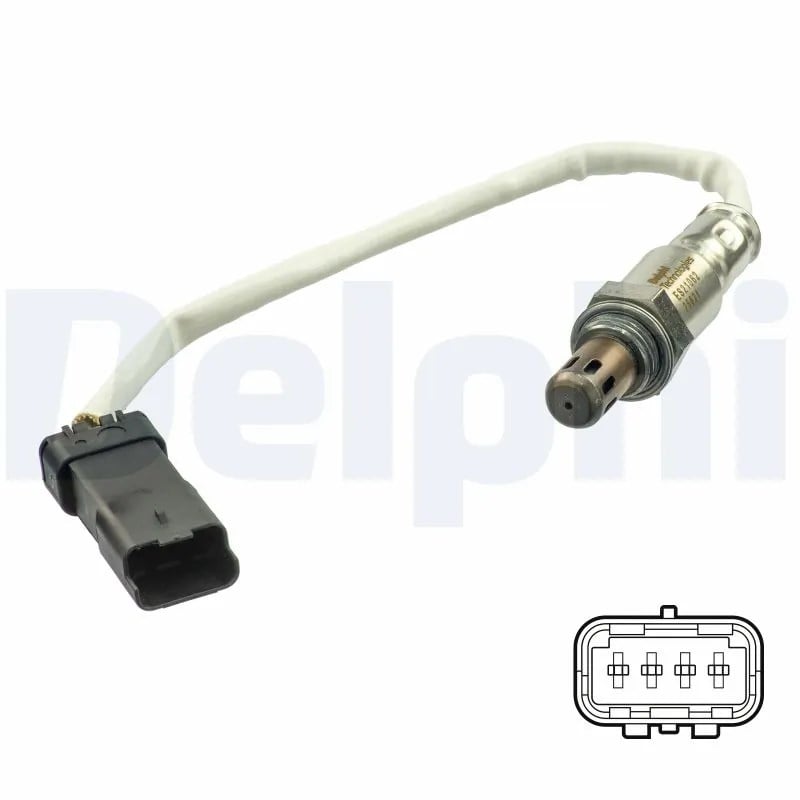 DELPHI ES21062 12B1 Oksijen Sensörü Lambda Sensörü 9802294280 uygun fiyat hızlı kargo
