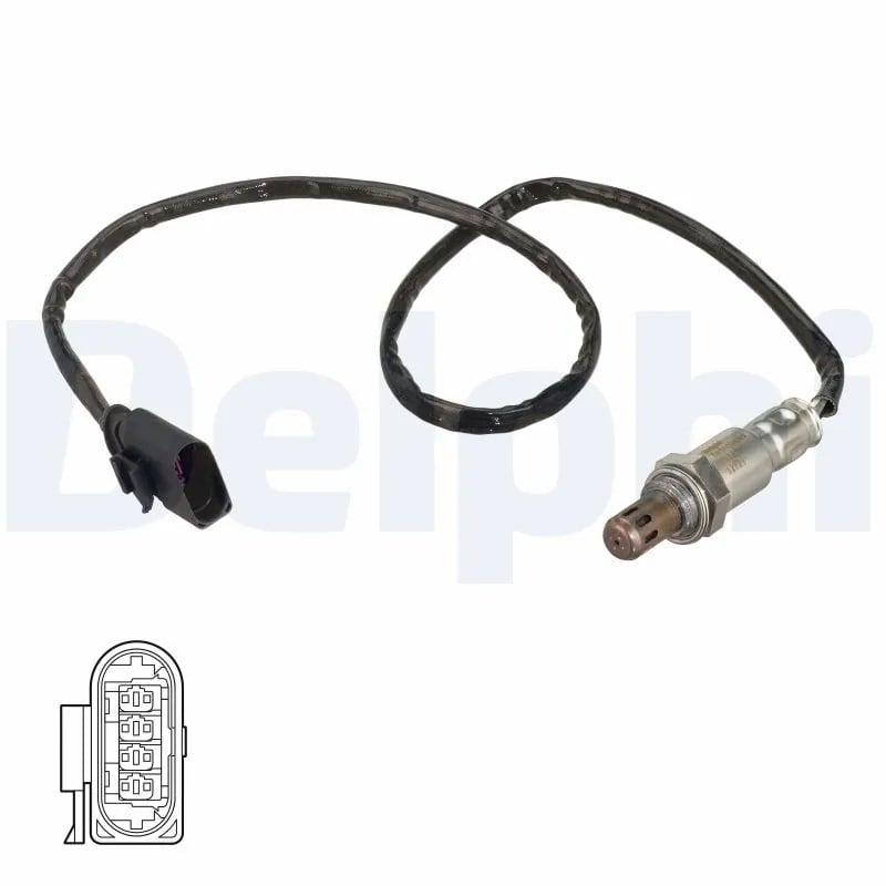 DELPHI ES21129 12B1 Oksijen Sensörü Lambda Sensörü 04E906262ER uygun fiyat hızlı kargo