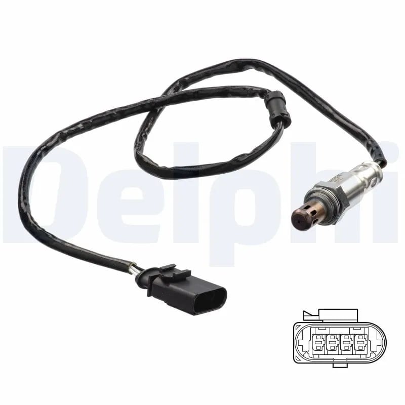 DELPHI ES21215 12B1 Oksijen Sensörü Lambda Sensörü 04C906262Q uygun fiyat hızlı kargo