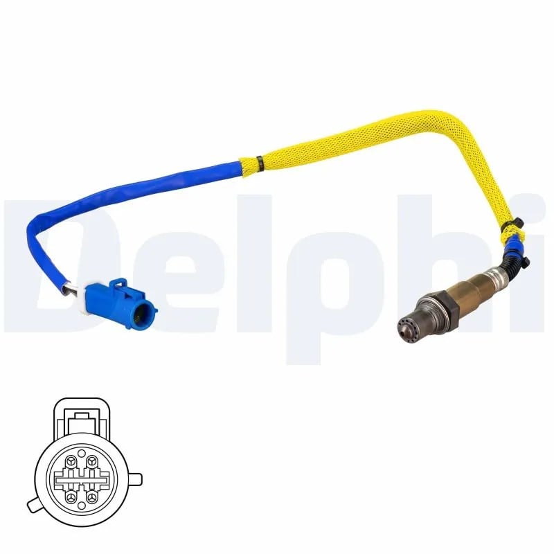 DELPHI ES21184 12B1 Oksijen Sensörü Lambda Sensörü 1325748 uygun fiyat hızlı kargo
