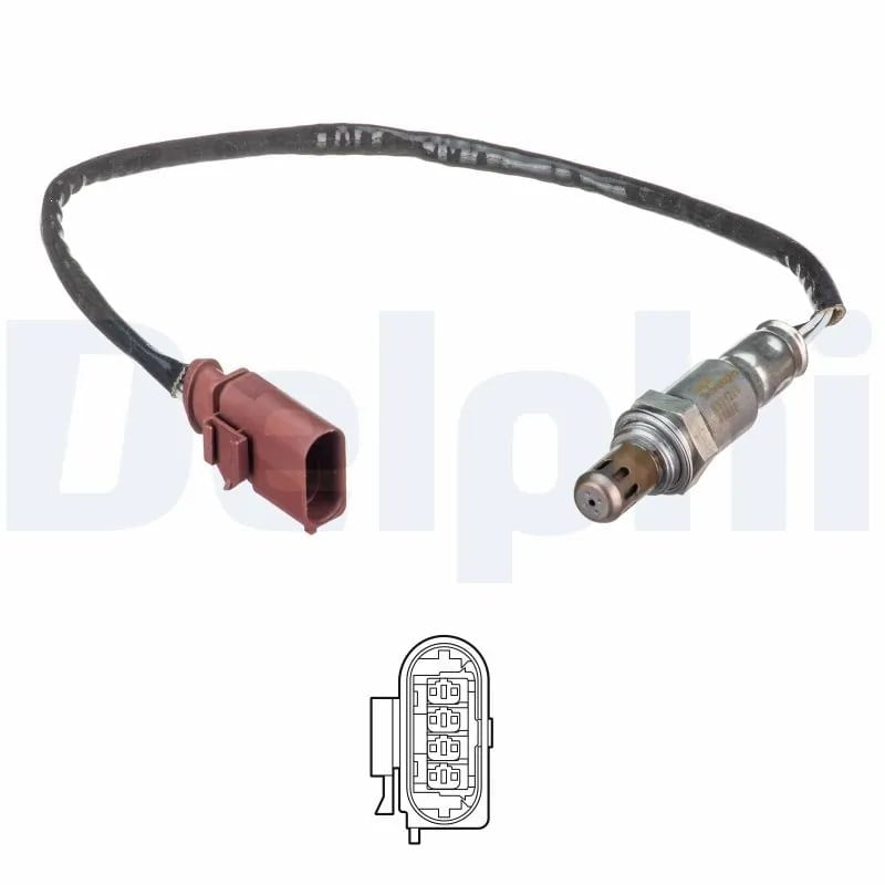 DELPHI ES21224 12B1 Oksijen Sensörü Lambda Sensörü 04E906262DB uygun fiyat hızlı kargo