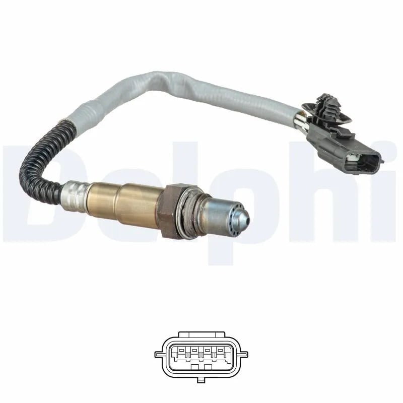 DELPHI ES20680 12B1 Oksijen Sensörü Lambda Sensörü 8200632571 uygun fiyat hızlı kargo