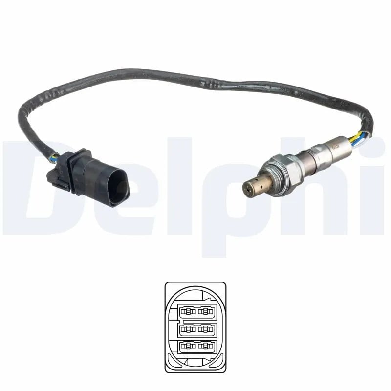 DELPHI ES21132 12B1 Oksijen Sensörü Lambda Sensörü 036906262T uygun fiyat hızlı kargo