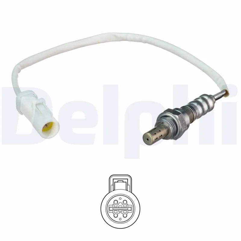 DELPHI ES21087 12B1 Oksijen Sensörü Lambda Sensörü 1619640 uygun fiyat hızlı kargo