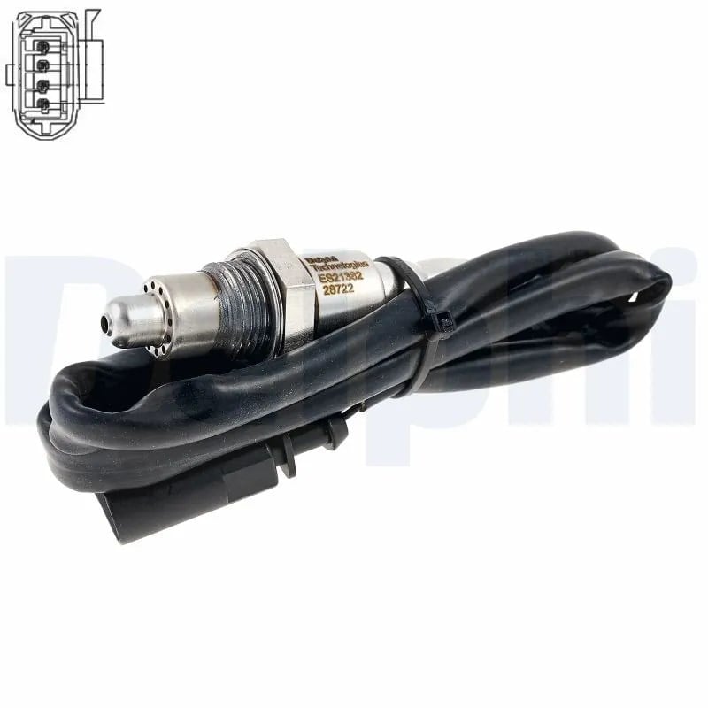 DELPHI ES21382 12B1 Oksijen Sensörü Lambda Sensörü 04E906262BJ uygun fiyat hızlı kargo