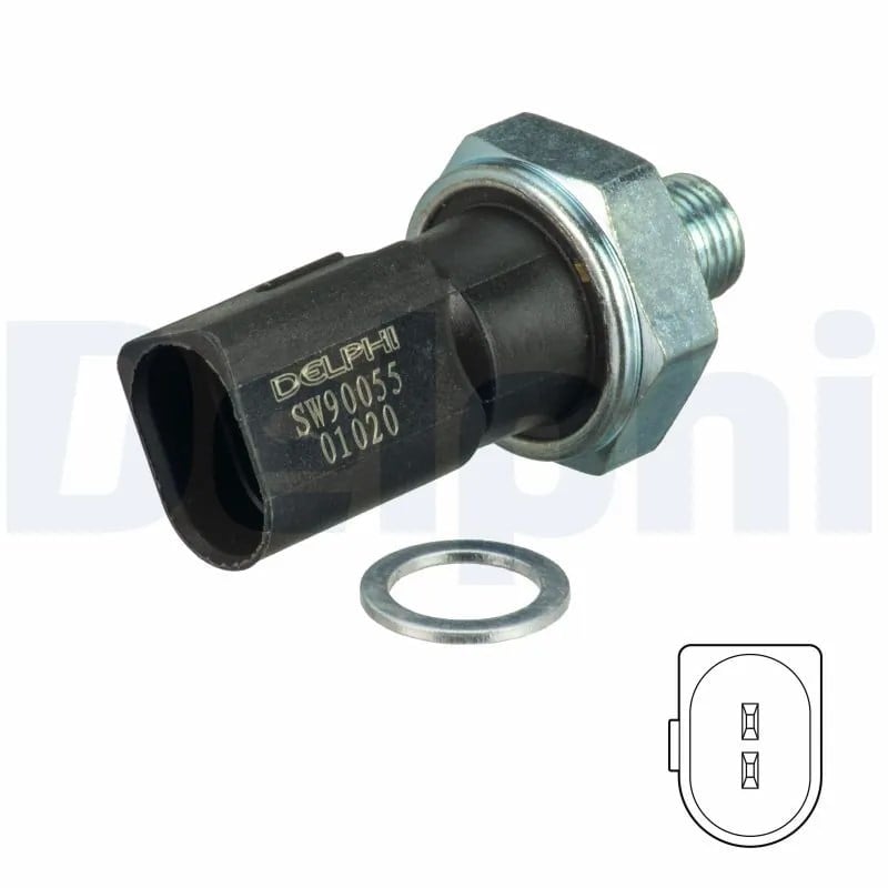 DELPHI SW90055 Yağ Basınç Sensörü 06D919081B uygun fiyat hızlı kargo
